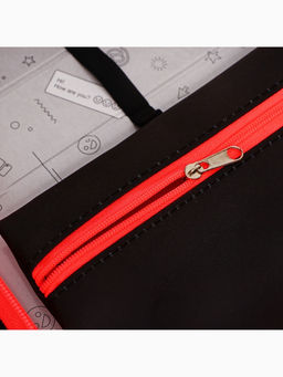 Пенал школьный, 1 секция, 14×21×4 см «Кот суета»