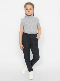 CWJG 70242-23 Брюки для девочки,серый