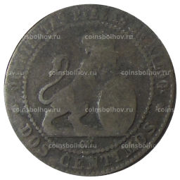2 сентимо 1870 года Испания
