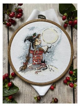 Набор для вышивания Сделай своими руками Л-21 Счастье под луной 12.5 х 13 см