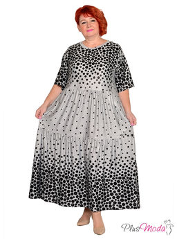 Платье Модель №1807 размеры 44-84 - Plusmoda фото 2