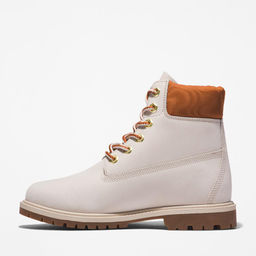 Ботинки Timberland 6 Inch Premium Boot WP белые  фото 8