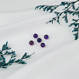 Бусины для украшений из Аметиста (5 шт)