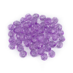 Бусина Zlatka акрил ABR 8 мм 25 г 161 светло-сиреневый