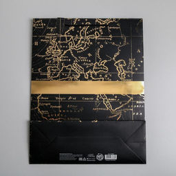 Пакет ламинированный вертикальный Gold present, L 31 40 11,5 см - Дарите счастье фото 3
