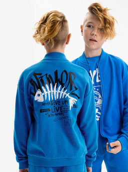 PELICAN, толстовка для мальчиков, Лазурный