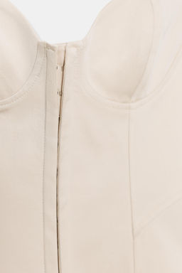 TOP CORSETERO TIRANTES / Beige - Zara фото 5