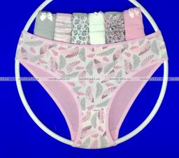 Цена за 7 шт. Подростковые трусы для девочек Турция Неделька - 7 шт. арт. 742043 (742033) 6 (9-10 лет) - For you фото 4