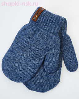 909-TM шерсть (р-р 16/7-8 лет) Варежки - Теплыши фото 4