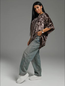 Марлен футболка женская (кофе)