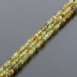 Бусины для украшений из Гроссуляра Граната зеленого (110 бусин)