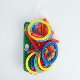 Кольцеброс 3D профи, 7 разновысотных стоек, 14 колец - Simaland фото 3