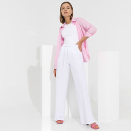 Брюки Гуляя по набережной (вайт) - Charutti фото 2