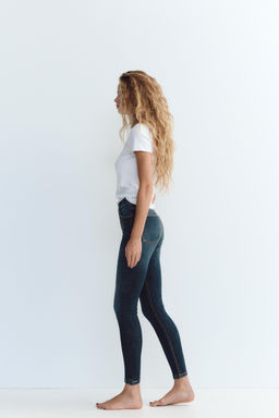 JEANS TRF SKINNY TIRO ALTO / Marino - Zara фото 4