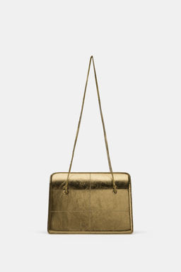 LEATHER SHOULDER BAG - Zara фото 11