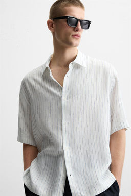 STRIPED SHIRT - Zara фото 5