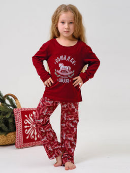 Пижама 100% хлопок женская Лошадка - Оптима фото 15