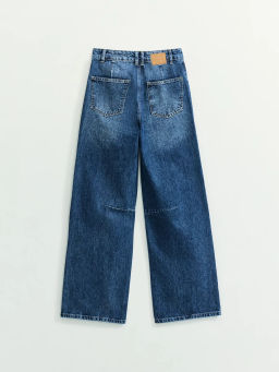 Джинсы wide leg с высокой посадкой / Zarina  фото 7