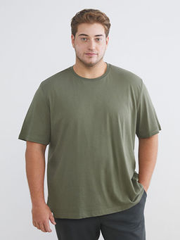 B?y?k Beden Basic Penye Erkek Ti??rt