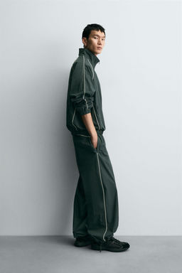 CONTRAST TECHNICAL JOGGER TROUSERS - Zara фото 4