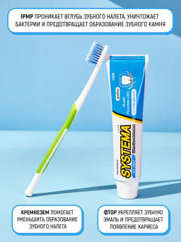 Зубная Паста 
Мятный Аромат
 LION Systema 
160 г  фото 6