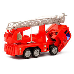 Машина инерционная Пожарная, масштаб 1:16, световые и звуковые эффекты, стреляет водой, МИКС - Simaland фото 8