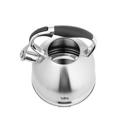 Чайник LARA (зеркальный) 3,3л, индукционное капсулированное дно, свисток с кноп. мех. (LR00-75)  фото 5