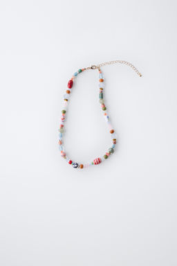 COLLAR ABALORIOS FORMAS / Multicolor