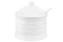 Сахарница 270 мл 9*9*10 см Айсберг волны + ложка - Elan gallery фото 5