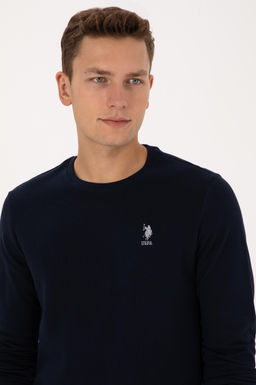 Erkek Lacivert Sweatshirt