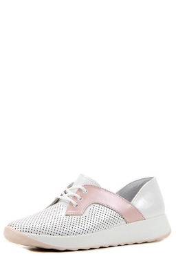 Туфли 114.asiaw.p. white perl+pink