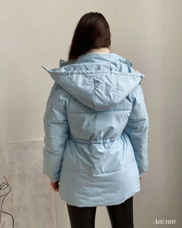 Куртка Авелин (голубой) - Nadi bordo фото 5