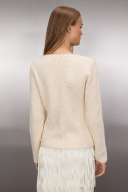 Tas Dokulu Buklet Iplikli Triko H?rka TWOAW26HI00102 - Trendyolmilla фото 4