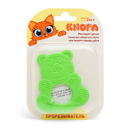 Массажер для десен (прорезыватель) "Мишутка"