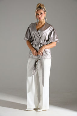 Костюм LM К 1460110 бежевый шиммер