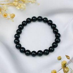 Браслет из черного Турмалина "Шерл"
