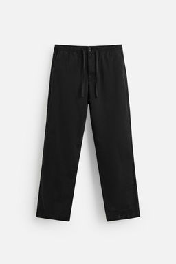 REGULAR FIT JOGGER WAIST TROUSERS - Zara фото 37