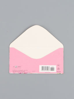 Цена за 10 шт. Конверт для денег Поздравляю, на розовом, 16,5 х 8 см