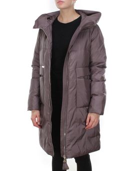 2119 DARK GREY Пальто зимнее женское MELISACITI (200 гр. холлофайбер) - Fashion фото 7