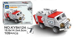 Конструктор "KAZI" 109 дет. "Бронеавтомобиль" (KY84124-7) в коробке (р)