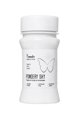 Пудра для ухода за игрушками Eromantica Powdery Sky, с ароматом мяты, 40 г  фото 2