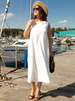 Платье льняное Тропик - Lt collection фото 15