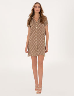 Bej Regular Fit _rme Elbise