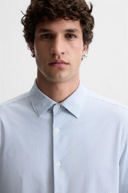 STRIPED STRETCHY SHIRT - Zara фото 5