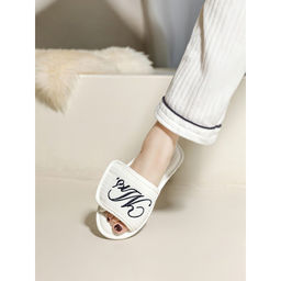 Тапочки Mrs. белые - Halluci фото 6