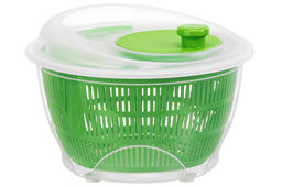 Ёмкость для сушки зелени 4 л 25*25*16,5 см Spinner прозрачная/салатовая - Elan gallery фото 8