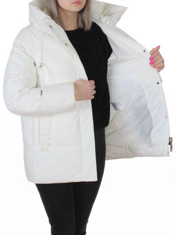 YR-6616 WHITE Куртка зимняя женская (150 гр. холлофайбер)
