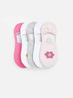 ?i?ekli K?z ?ocuk Babet ?orap 5li