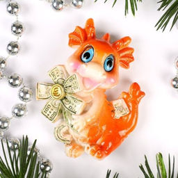 Магнит Дракон / 23573-1 /уп 36/576/ Символ года 2024 - Галеонтрейд фото 5