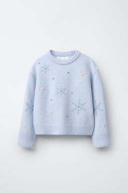 SNOWFLAKE KNIT JUMPER